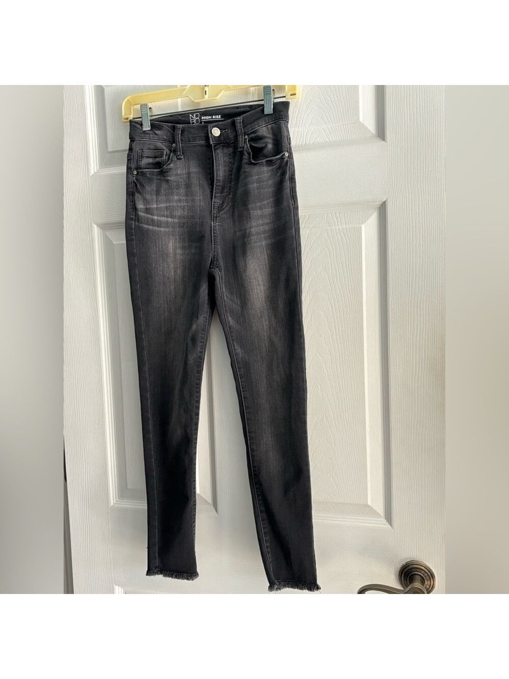 NoBo. Black Jeans, Full Length . Sz 9 EUC